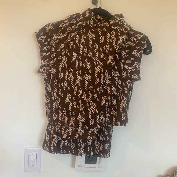 NWT Anthropologie brown skirt set - Picture 2 of 2